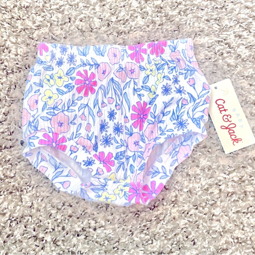 NWT Cat & Jack Baby Bloomers 0-3M